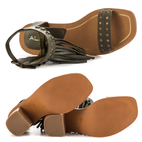 ♡ Aldo ♡ Cayley Boho Fringe Sandals - Picture 5 of 5